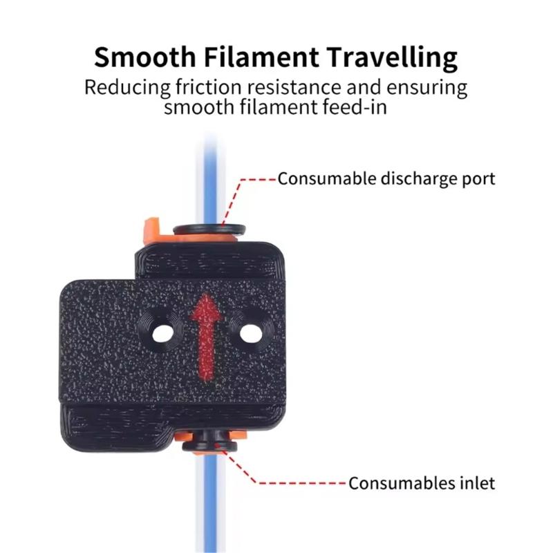 High Accuracy 3D Printer Filaments Detector Module Wide Compatibility Intelligent LED Indicators Effortless Setups