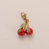 18K Gold Retention Stainless Steel Mushroom Pendant for DIY Accessories