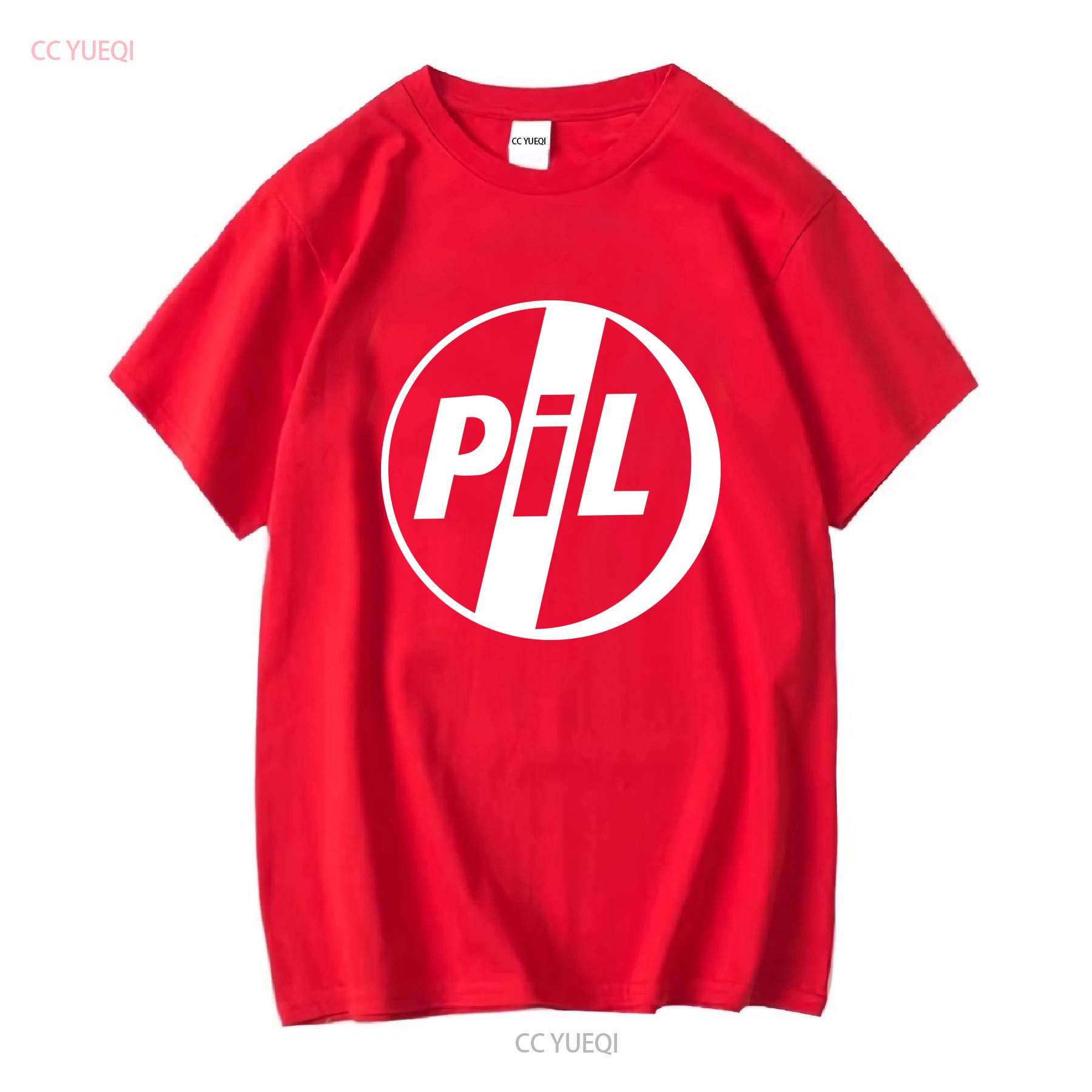 

Новая мужская футболка PIL Public Image Limited с логотипом, винтажная, стираная, универсальная, немного свободный топ для повседневной носки, унисекс, с принтом S