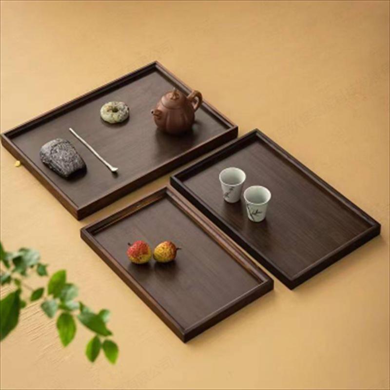 Meikou Walnut Rectangular Tea Tray