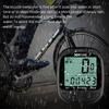 Fahrradcomputer Fahrrad Wasserdicht Kabelgebunden Tacho Und Kilometerzähler Stoppuhr Cycle Bike Computer Mit LED-Anzeige Für Radrennen