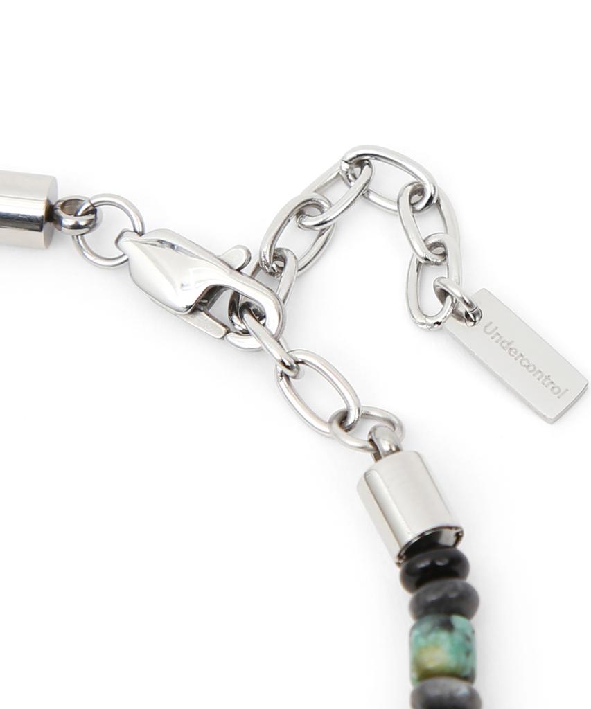 Undercontrol Czech Beads Oriental Pattern Adjustable Steel Bracelet Czech Beads / Stone Bracelet / Br