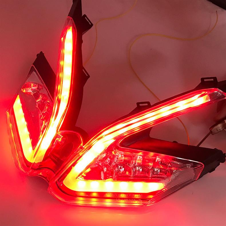 Compatible Daytime Running Lights, Turn Signals, and Brake/Tail Lights for DUCATI 899, 959, 1199, 1299 Panigale.