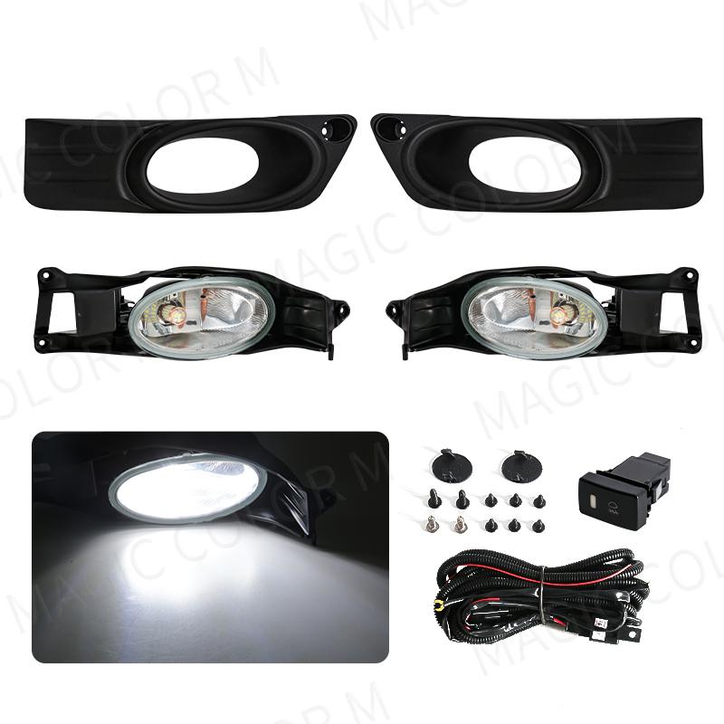 For Honda Fit / Jazz Shuttle 2011 2012 2013 2014 2015 2016 Fog Light Halogen Car Front Bumper Lamp Daytime Running Light DRL 12V