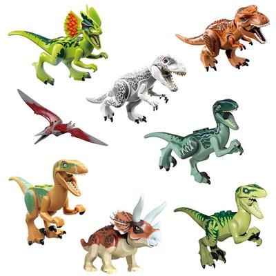 Locking Jurassic Dinosaur Indominus Rex Movie Figures Kit Jurassics Animals Styx Dragon Black Panther Lockings Series Dinosaurs