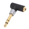 4.4mm To 6.35mm Adapter Right Angle 4.4mm Female To 6.35mm Male Jack Stereo Adapter for Guitar Amplifier