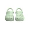 Crocs Sabots Classiques Bouton de Fleur EVA Légers Respirants Chaussures Femmes Vert 210927-3YH