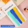 1/3 Pcs Automatically Follows Bookmark Clip Silicone Page Flipping  for Student