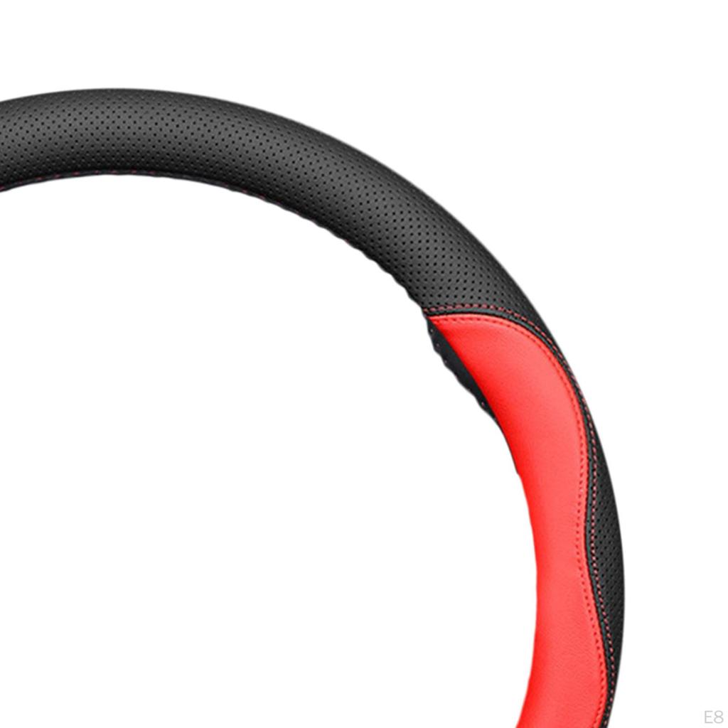 Car Steering Wheel Cover Auto Accessories, Breathable ,Easy Installation, Anti Slip, Warm in Winter