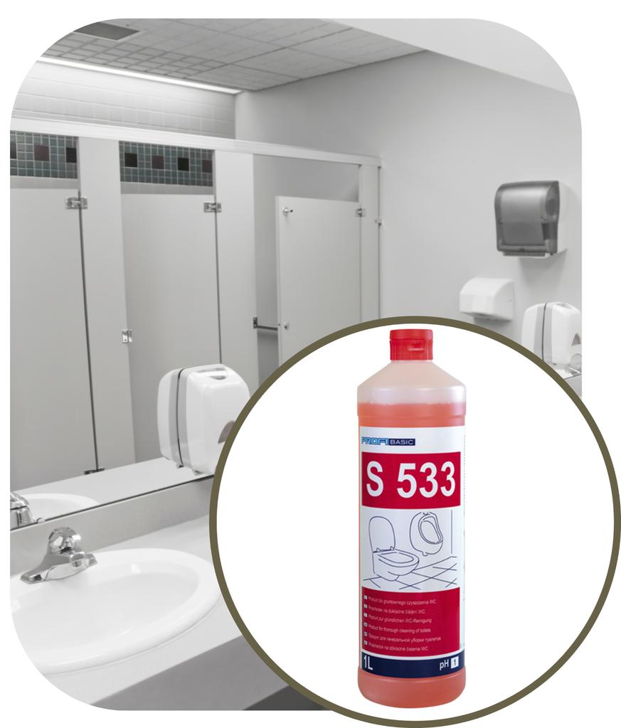 Środek Do Gruntownego Czyszczenia Sanitariatów 1L