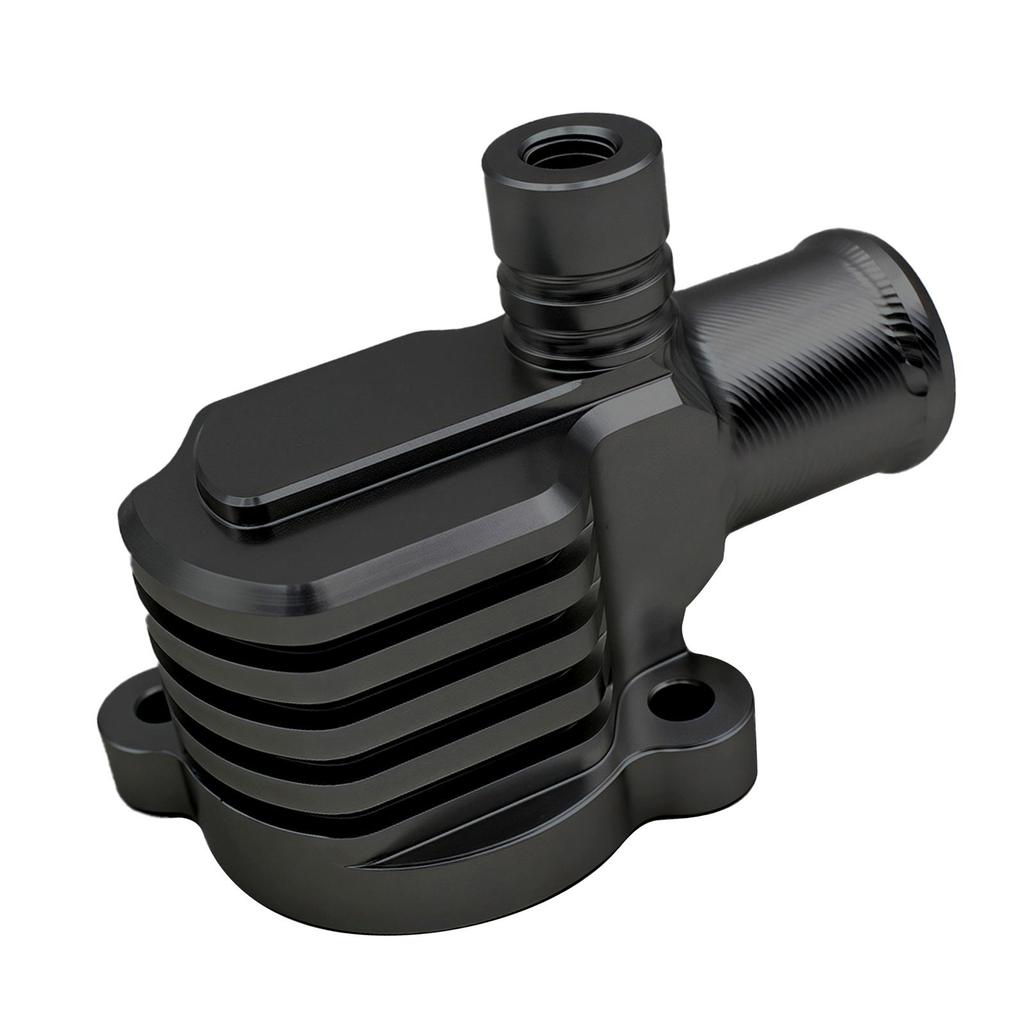 Motorcycle Thermostat Cover Assembly Replaces Easy Installation Spare Aluminum Alloy Zapm45202 for Vespa GTS 125 2007-2025