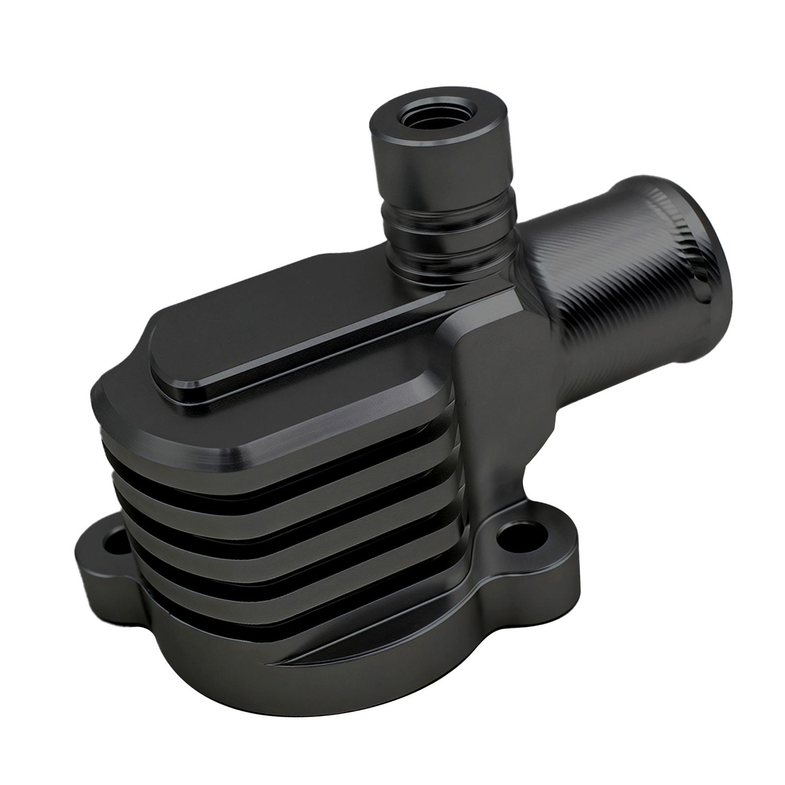 

Motorcycle Thermostat Cover Assembly Replaces Easy Installation Spare Aluminum Alloy Zapm45202 for Vespa GTS 125 2007-2025 чёрный