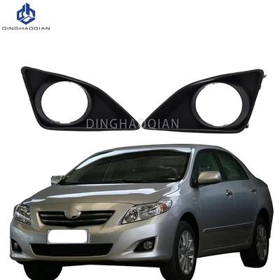 Frontstoßstange Nebelscheinwerfer Abdeckung Gitter Fahrlichtabdeckungen Nebelscheinwerfer Rahmen Für Toyota Corolla Altis 2008 2009 2010 Nebelscheinwerferabdeckung