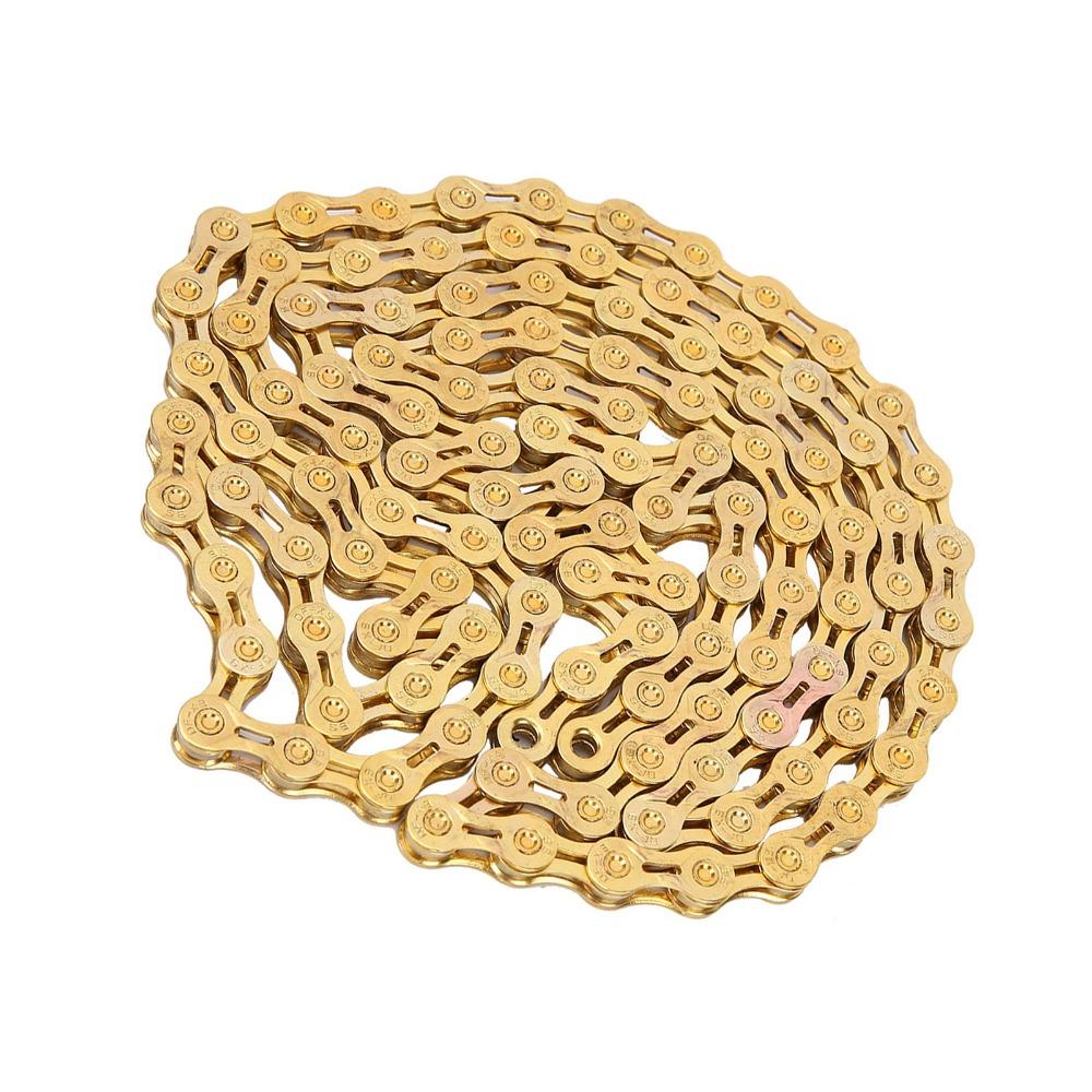 9 Speed 116 Links Mountain Bike Chain Lightweight Road Bike Chain  for Road Bicycle