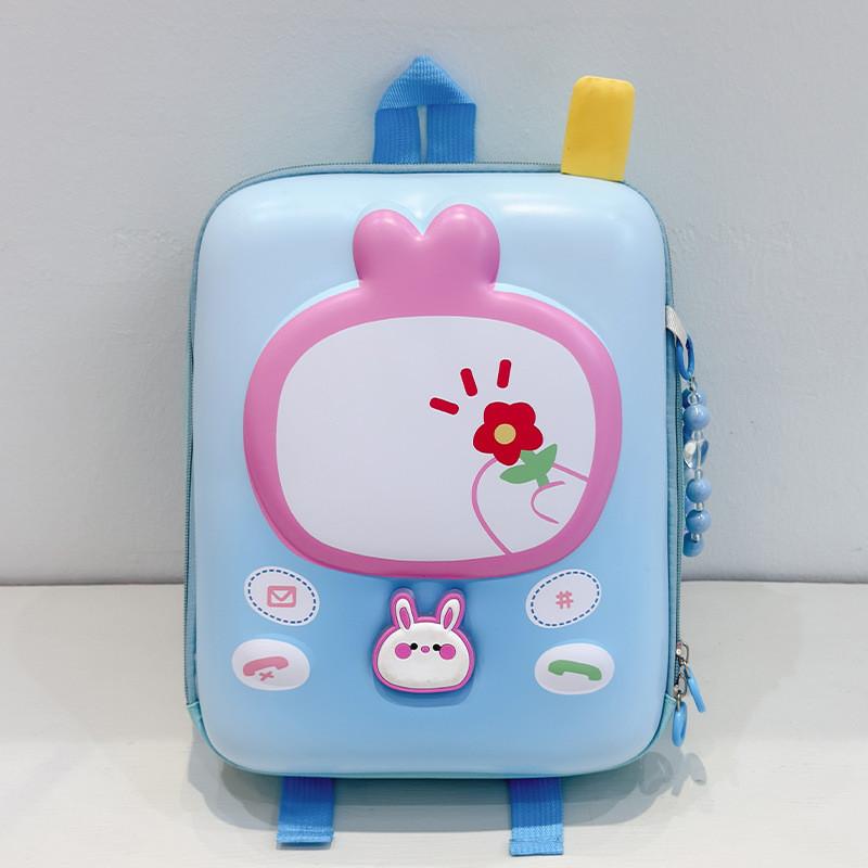 Childrens Eva Animal Pattern School Bag With Ergonomic Shoulder Straps For Toddlers