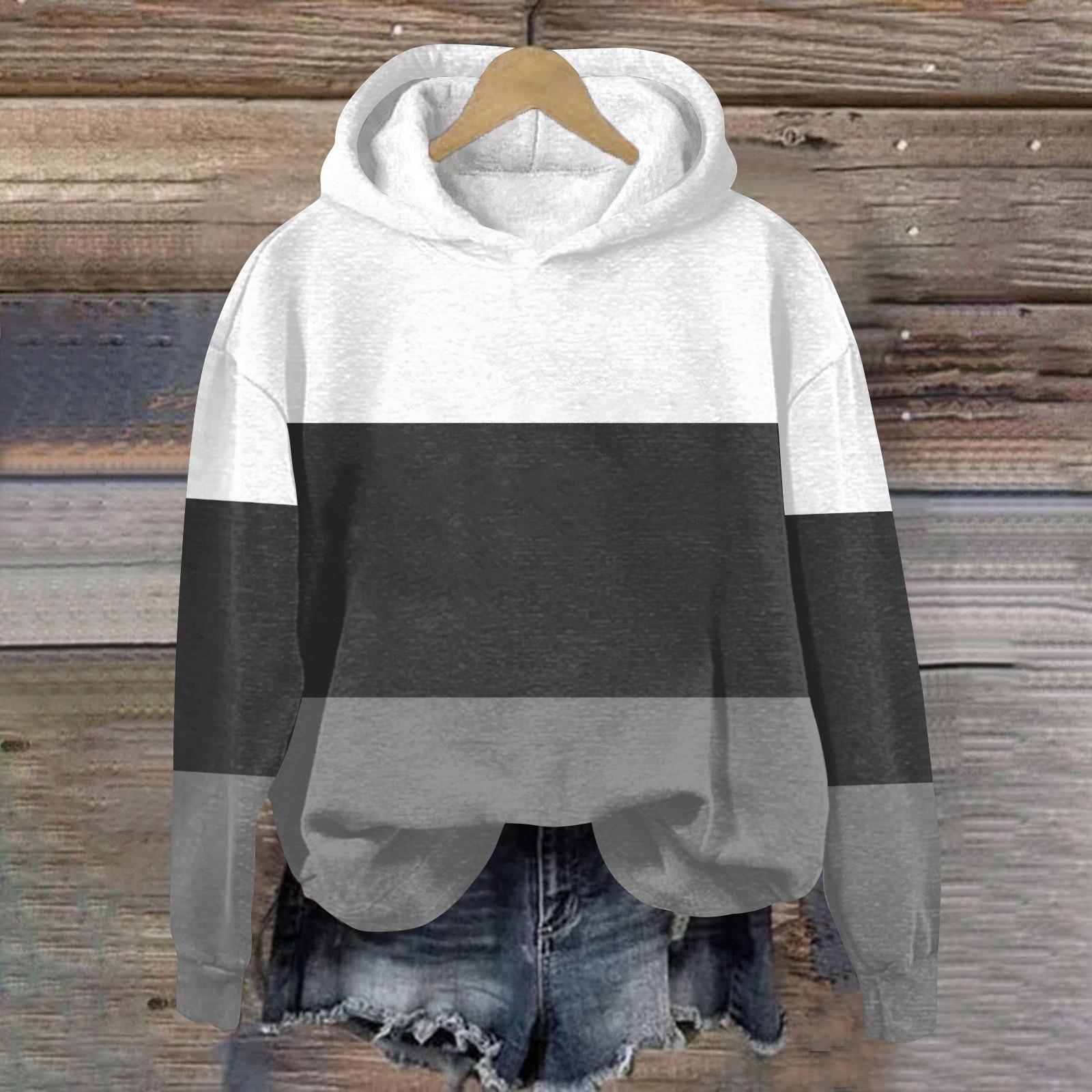 

Женская мода, повседневные универсальные повседневные толстовки, топы с длинными рукавами, толстовки S