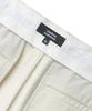 Musinsa Standard Reverse Two-Tuck Semi-Balloon Hidden Banding Slacks [Cream]