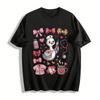 Nurse Duck Heart Print Valentine's Day Tops Pure Cotton T-shirt
