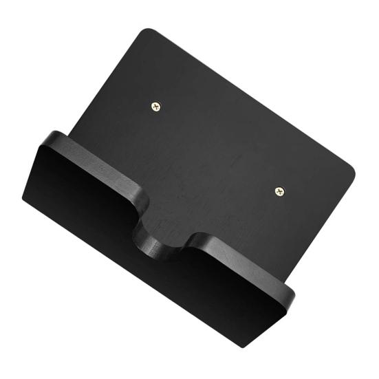 Skateboard Holder Wall-Mounted Display Black High Stability Solid Hanging Longboard Rack for Home