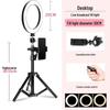 55cm Multi-functional Camera Stand with Fill Light