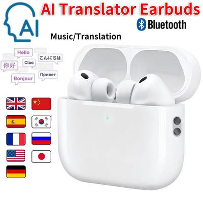 Air 3 Pro 3 AI Translator Earphone Real-Time Translators Headphones Voice Translator Wireless Bluetooth Earphones For Travel