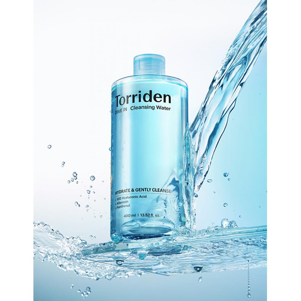 Torriden Dive In Low Molecule Hyaluronic Acid cleansIng Water 400ml