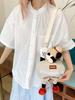 High-Value Trendy Mickey Crossbody Bag - Stylish and Compact for Outdoor Camping and Travel