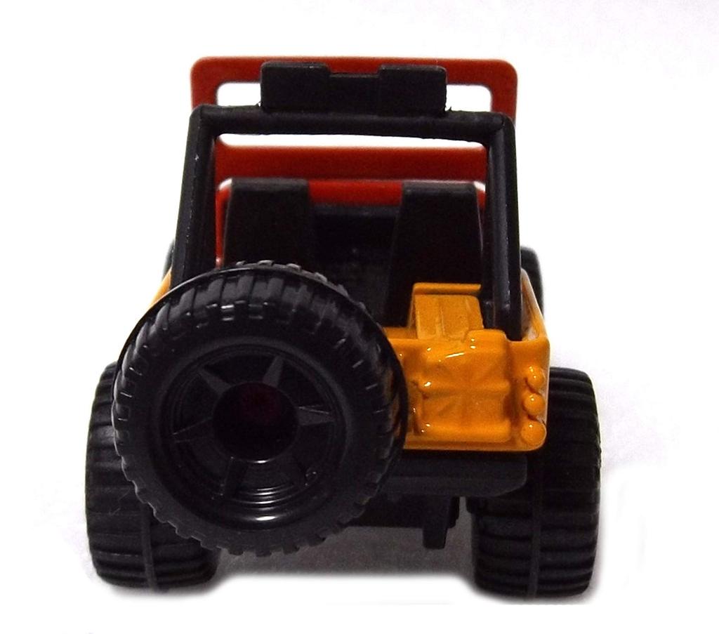 Tomy Tomica Mitsubishi Jeep Bigfoot Red 25
