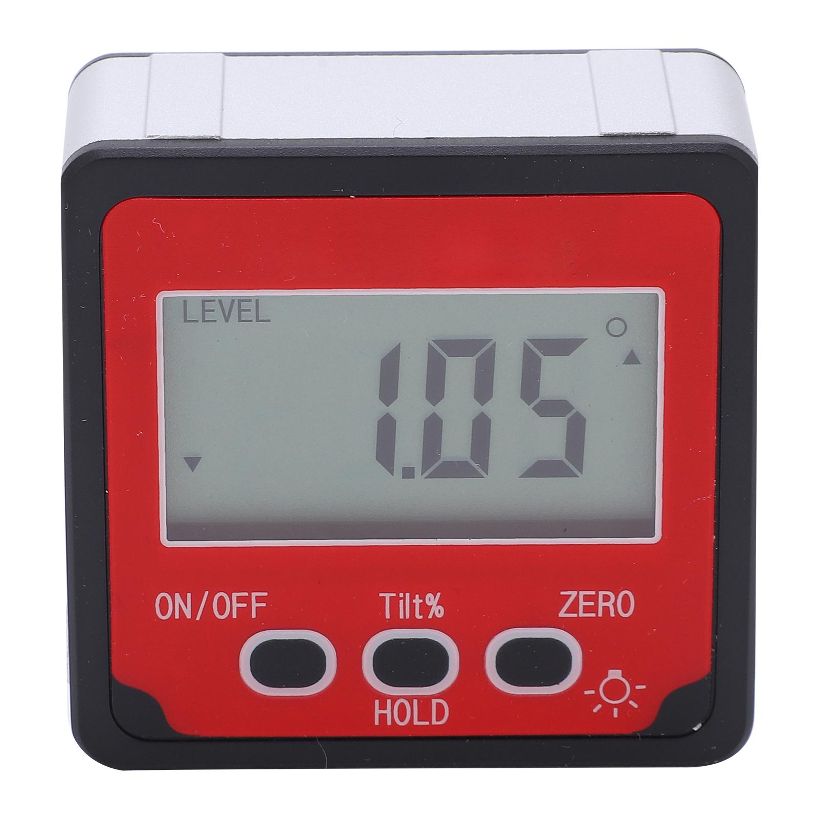 Магнитный цифровой уровень, угломер, датчик, цифровой инклинометр, углоискатель, измерительный инструмент