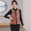 Women's Quilted Cotton Vest: Warm Retro Waistcoat for Fall & Winter