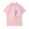 Men's 100% Cotton Crew Neck Short Sleeve T-Shirt, Creative Split Brain Art Intelligence Change Quote Print Casual Lightweight Tee for Daily Wear