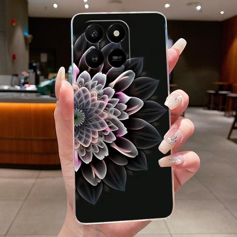 For Honor X7D Honor 400 Smart 4G 5G Luxury Dragon Cute Cool Boys Girls Soft silicone Phone Case Back Cover Transparent TPU Shell