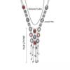 Retro Ethnic Style Long Tassel Sweater Chain Exaggerated Women's Bohemian Chain