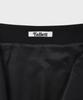 FALLETT Half Pleated Wrap Skirt Black