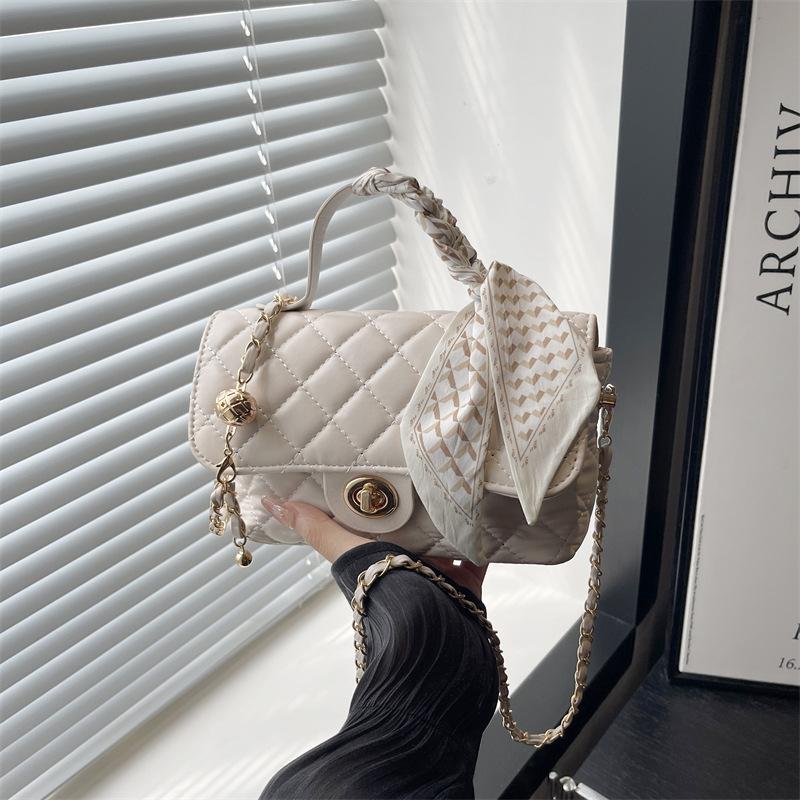 Small Square Bag Summer Handbag Women's New High-end Diamond Chain Shoulder Messenger Bag