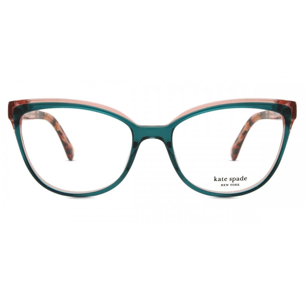 

Kate Spade Lucinda Iwb Women Eyeglasses Transparent Green Pink/52-17-140