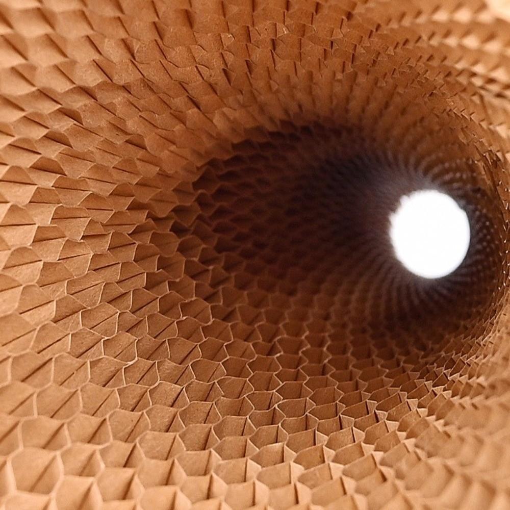 3D Honeycomb Paper Wine Bottle Cover Hollow Out Vase Protective Cover Cup Cover  Gift Packaging