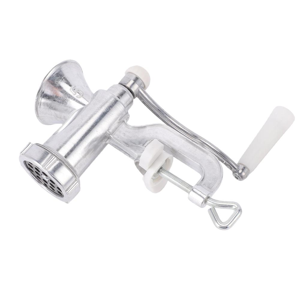 Aluminum Alloy Manual Meat Grinder Sausage Stuffer Hand Crank Meat Grinder Household Cooking Machine Number 5