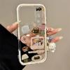 DIY Cute Funny Illustration Transparent Phone Case For iPhone 16 15 14 13 12 11 Pro Max Clear Lovely Pendsnt Shockproof Cover
