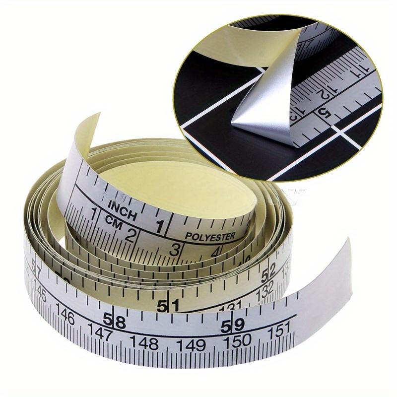 1pc Self Adhesive Metric Measuring Tape Ruler for Sewing Machine Stickers, Perfect for Winter, New Year