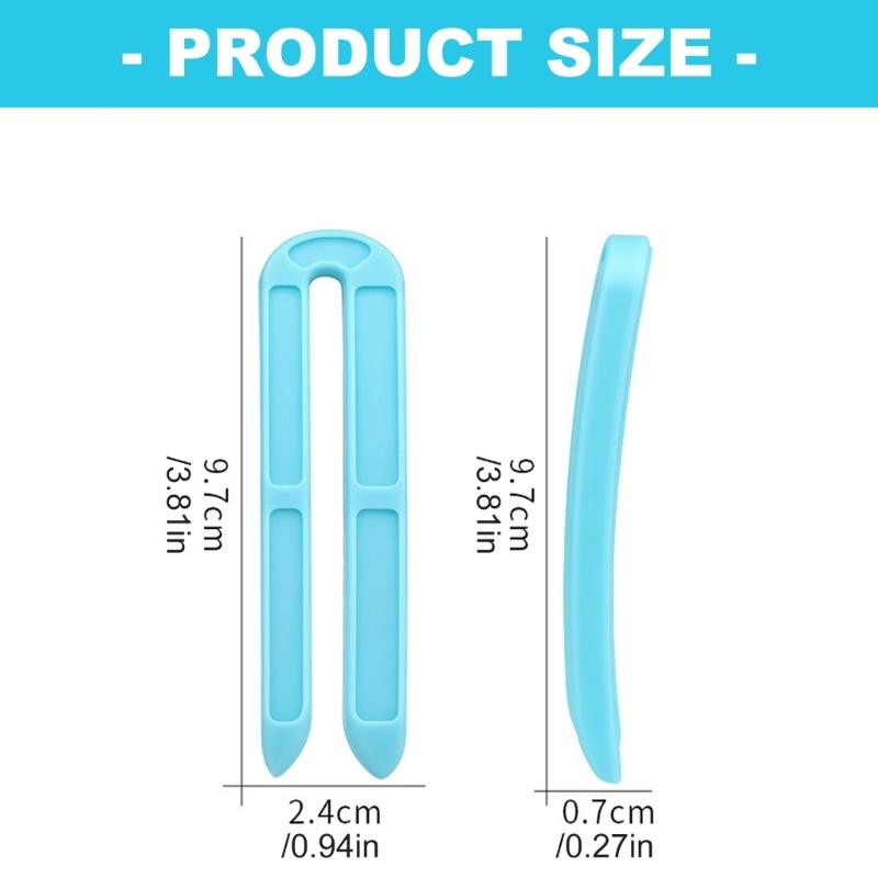 Slip proof Hair Styling Clips Heat Resistant for Curling Straightening Safe Easy Handling Hair Clamps 12PCS