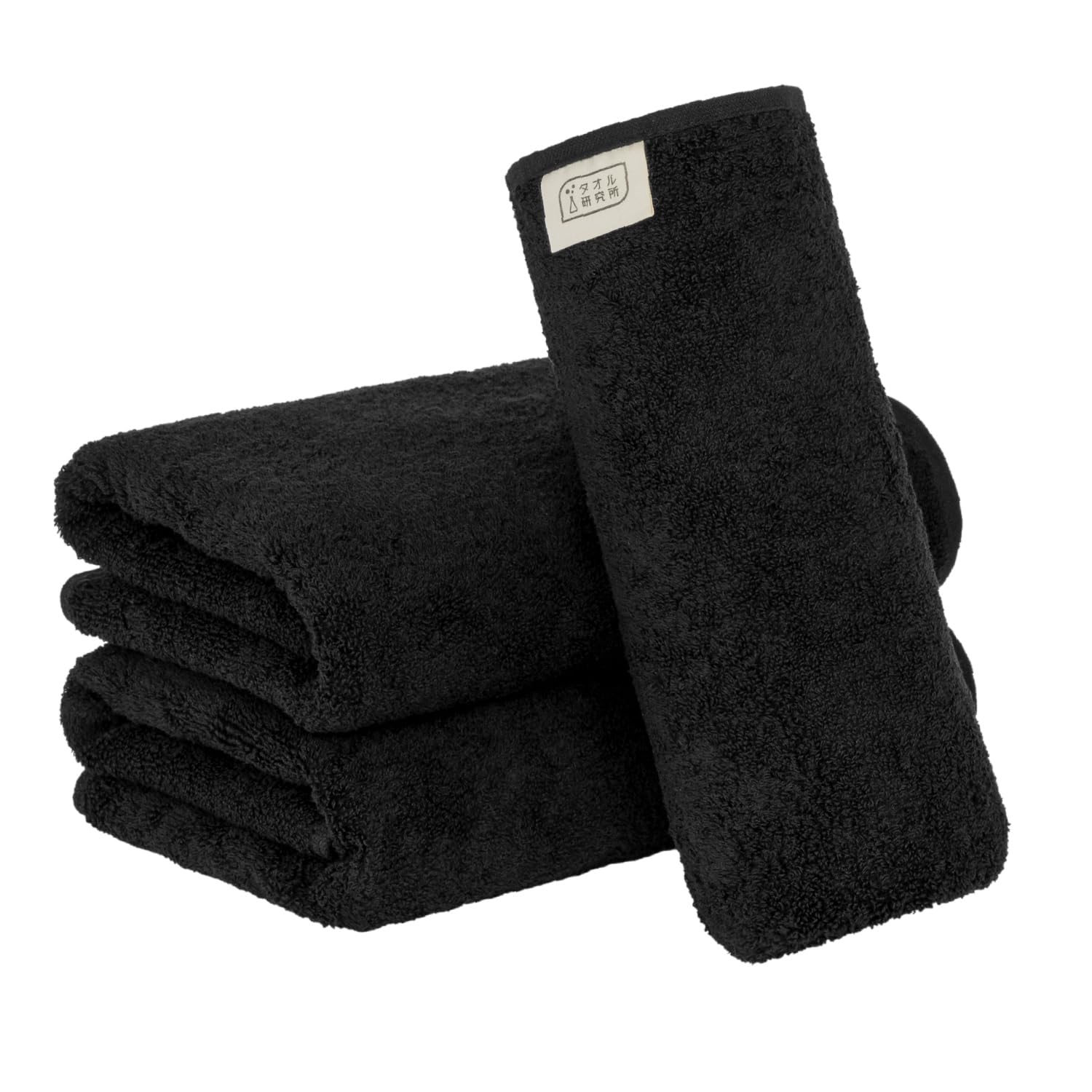 

Towel Laboratory Mini Bath Jet Set of Standard Medium Low Fast JapanTechnology [Everyday Simple] #001 Towels, Black, 3, Type, Weight, Lint,