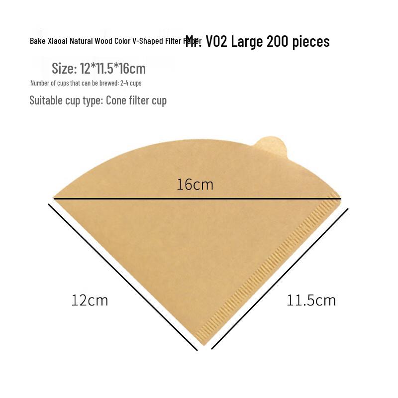 Zhaoran Pour-Over Coffee Filter Papers