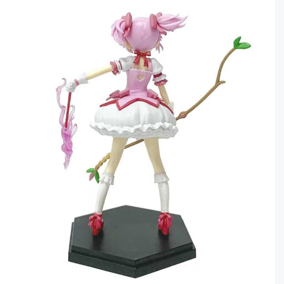 Geschenk Puella Magi Madoka Magica Anime Figur Kaname Madoka Magisches Mädchen PVC Anime Actionfiguren Anime Cartoon Modell Spielzeug Geschenke