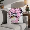 N-Nikke DORO Doll Dog Pillow Case Sofa Decorative Home Double-sided Printing Short Plush Cushion Pillow Cover Holiday Gift