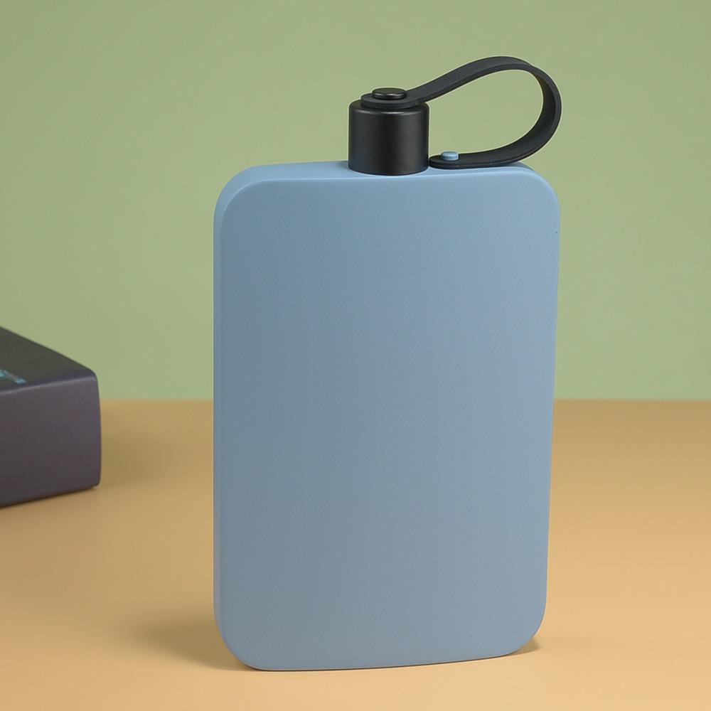 

500ml 304 Stainless Steel Hip Flask Convenient Drinking Container Valentine s Day Gifts синій