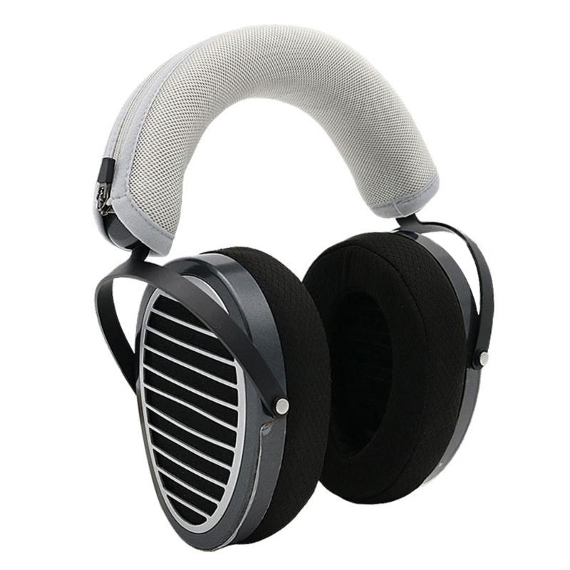 Headband Cover for Edition XS Headphone Headband Breathable Mesh Cloth Zippers Head Beam Cover Replacement Part