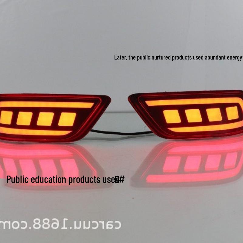 Compatible Rear Bumper Brake Warning Light for 2019-2023 Subaru Forester
