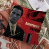 Classic Movie A-American P-Psycho Personalized Pillow Cover Kids Bedroom Wild Party Decor Pillowcase Kid Birthday Shower Gift