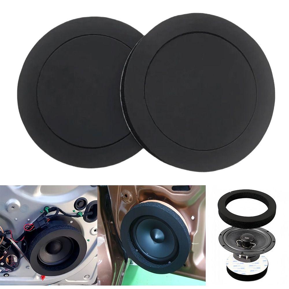 1/2Pcs 6.5 Inch Size Car Speaker Foam Ring Car Door Audio Cushion Car Door Installation